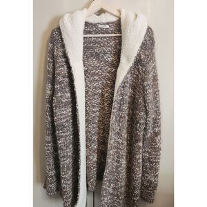 C54 Maurices hooded sweater cardigan